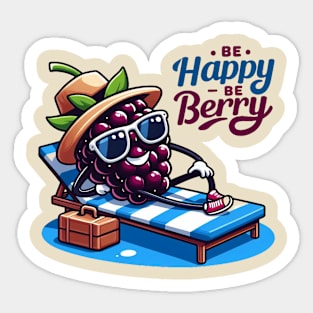 Happy Berry Sticker